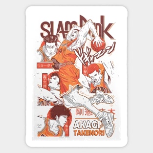 Akagi takenori slam dunk Sticker